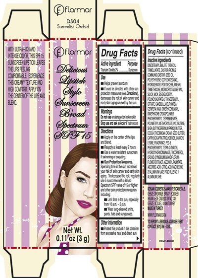 Flormar Delicious Lipstick Sytlo Ds04 (Flormar Delicious Lipstick Sytlo Ds04)